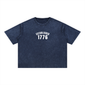 Mineral Wash Boxy Cotton T-Shirt