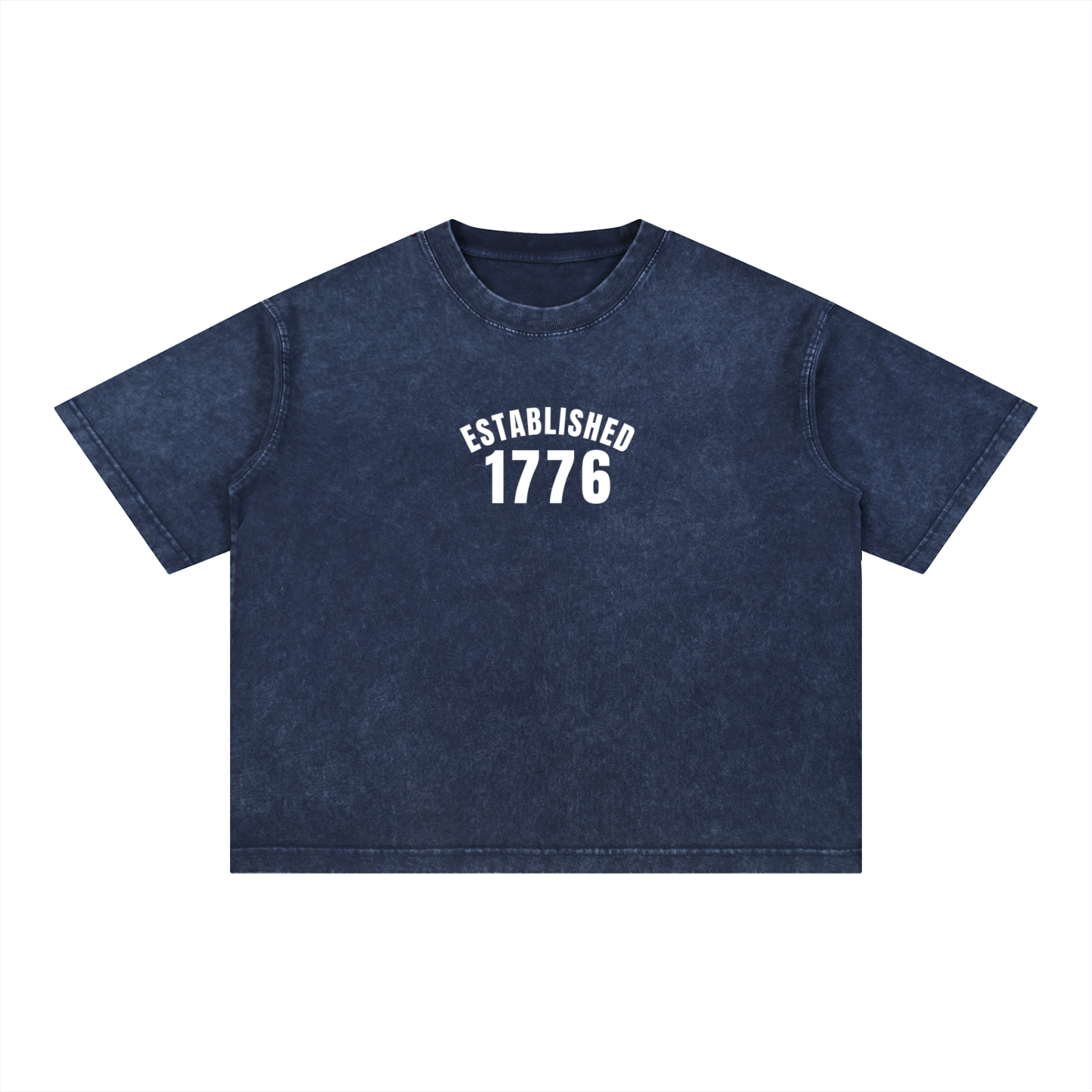 Mineral Wash Boxy Cotton T-Shirt